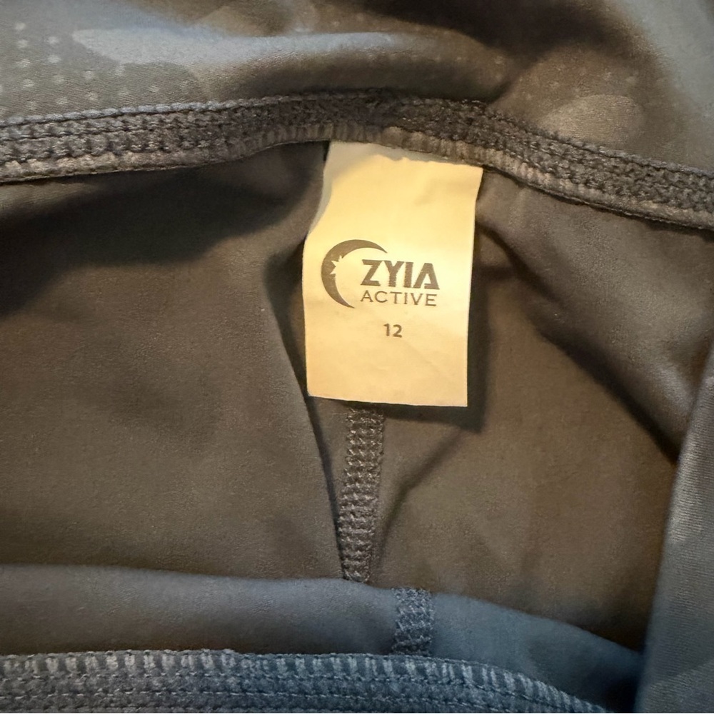ZYIA Active Battleship Camo Luxe 7/8 leggings - Picture 3 of 6